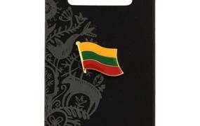 Metalinis ženkliukas Lietuvos vėliava