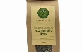 Ekologiška gauromečio žolės arbata