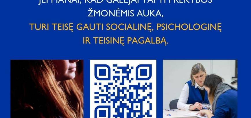 Kovos su prekyba žmonėmis diena: kartu už pažeidžiamus asmenis