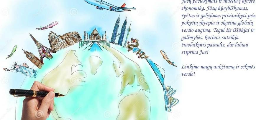 Sveikiname verslininkus tarptautinės verslo dienos proga!