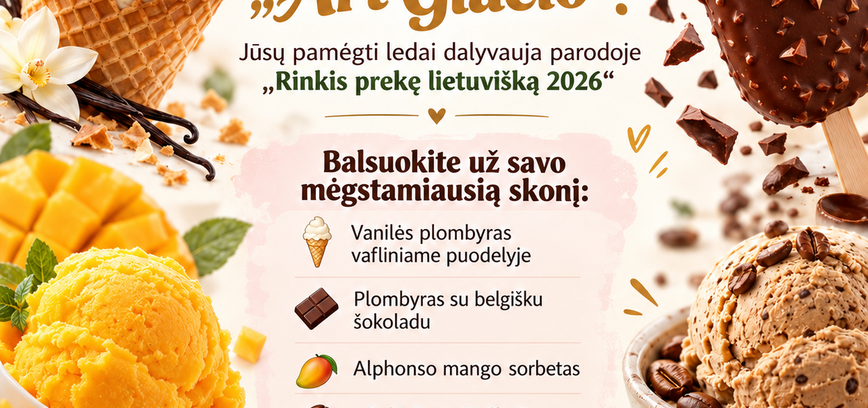  Palaikykime „Art Glacio“!