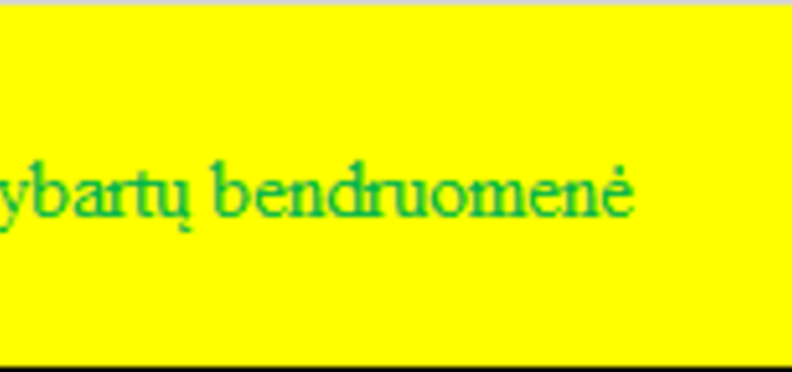 Kybartų bendruomeniniia verslai