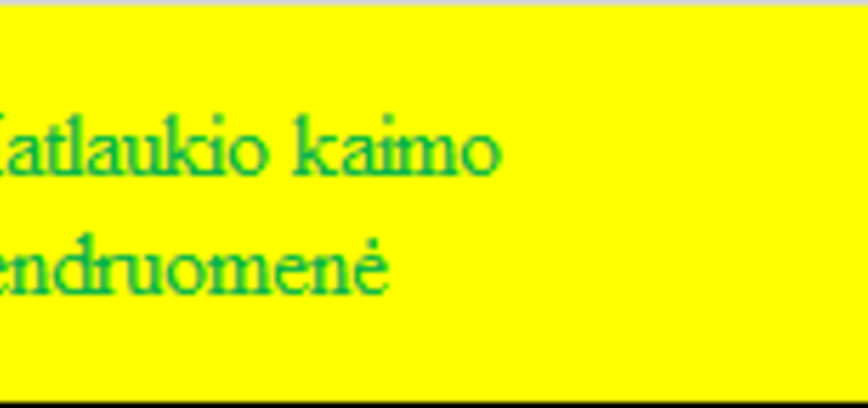 Matlaukis village community businesses
