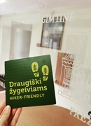 Vilkaviškio TVIC prisijungė prie paslaugų ženklo „Draugiški žygeiviams" / "Hiker-friendly"