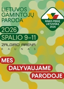 Susitikime parodoje „Rinkis prekę lietuvišką 2026“!