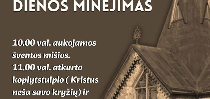 Gedulo ir vilties dienos minėjimas