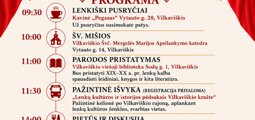 Lenkų kultūros diena Vilkaviškyje !