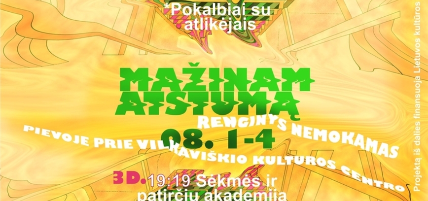 Nemokamas festivalis „Mažinam atstumą“