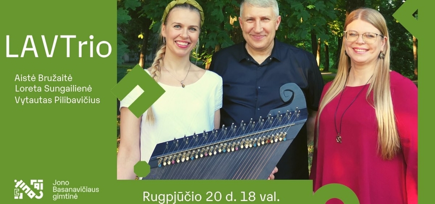 „LAVtrio“ koncertas Jono Basanavičiaus gimtinėje