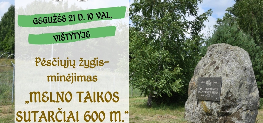 Pėsčiųjų žygis Vištytyje