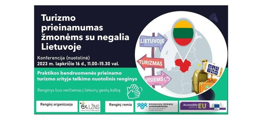 Turizmo prieinamumas žmonėms su negalia Lietuvoje