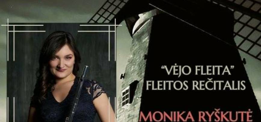 Vištyčio vėjo malūno akustiniai vakarai. Monika Ryškutė - Žimailė. Fleita