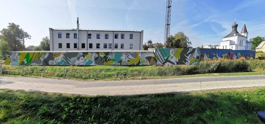 Gatvės meno projekto pristatymas