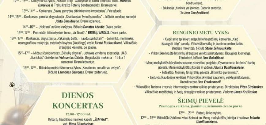 XLVII Lietuvos bitininkų šventė 