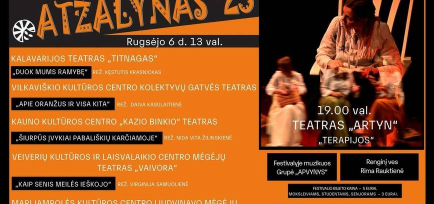 LNM Jono Basanavičiaus gimtinėje – Sūduvos mėgėjų teatrų festivalis „Atžalynas“