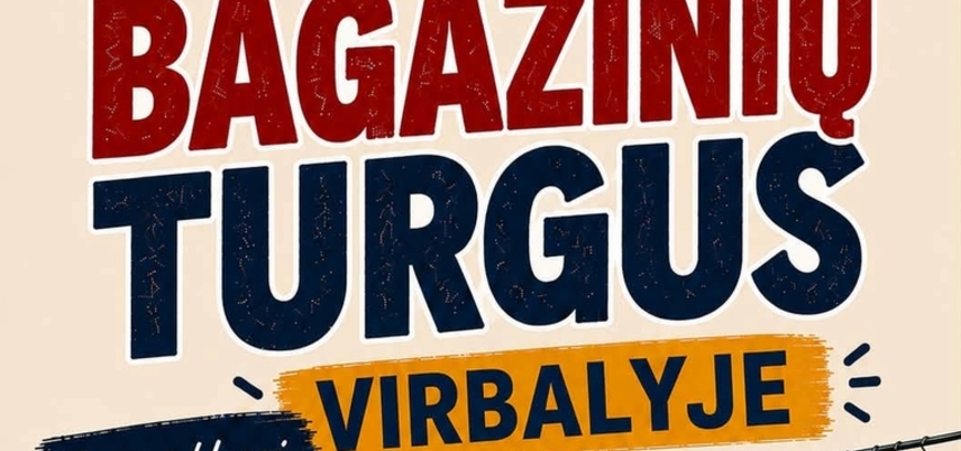 Bagažinių turgus Virbalyje