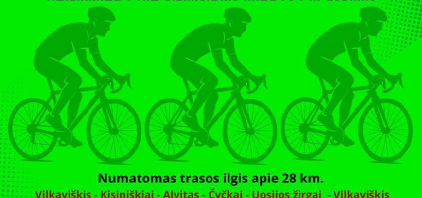 Dviračių žygis „Sveikatos labui“