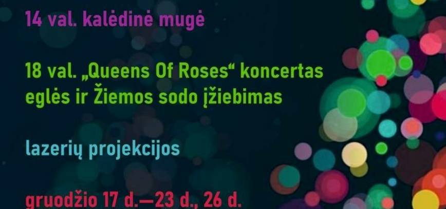 Vilkaviškio miesto eglės įžiebimas „Didžiosios Kalėdų paslaptys“