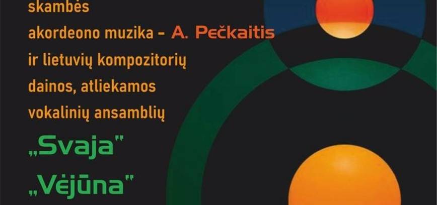 Estradinių dainų vakaras