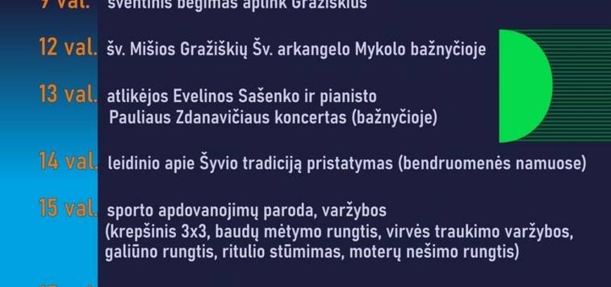 Vasaros šventė Gražiškiuose