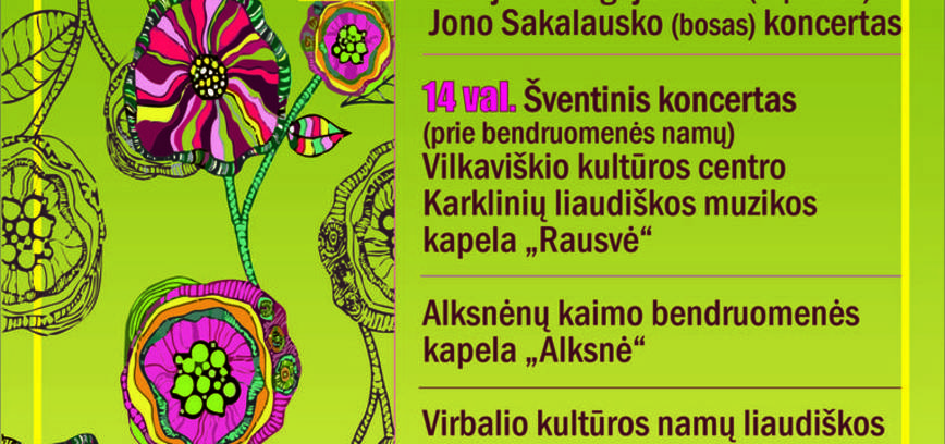 Šv. Vincento atlaidai ir vasaros šventė Gražiškiuose