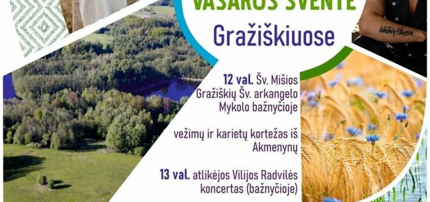 Vasaros šventė Gražiškiuose