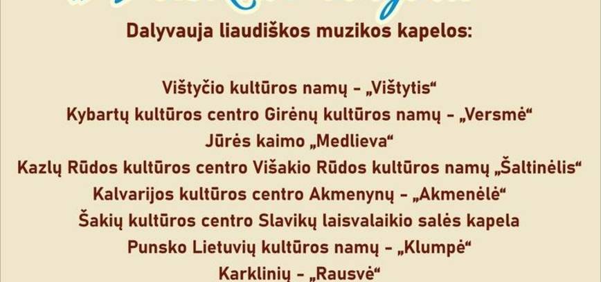 Kapelų suvažiavimas Klausučiuose