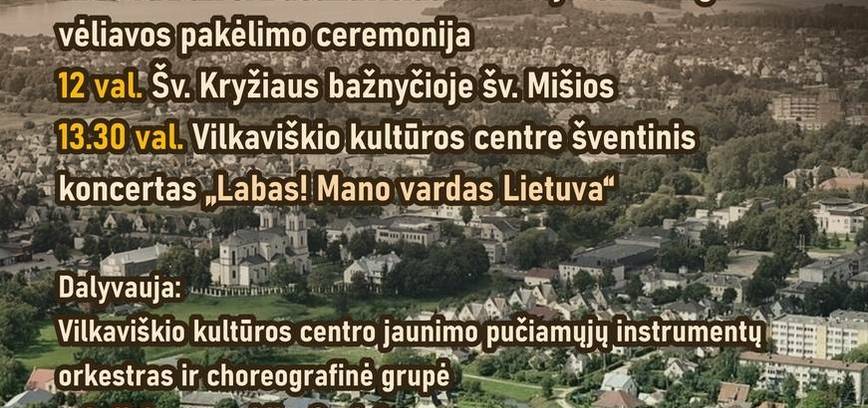 Renginiai, skirti Lietuvos Nepriklausomybės atkūrimo dienai