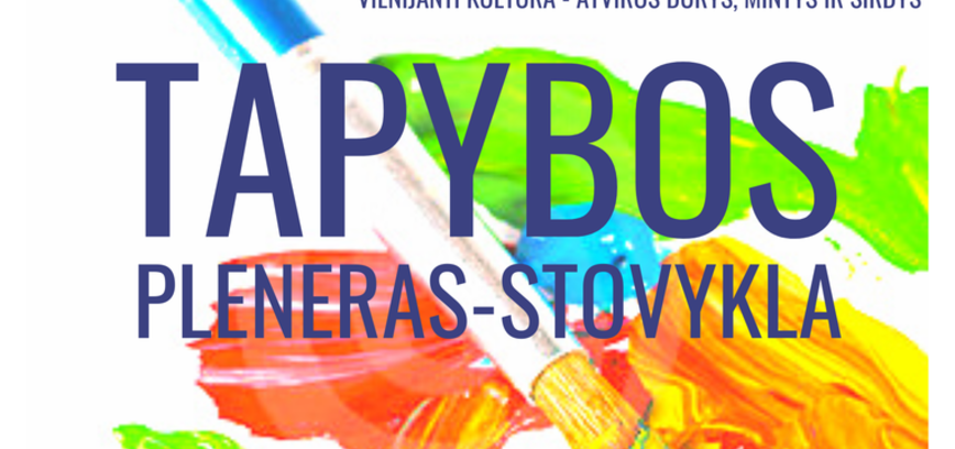 Tapybos pleneras - stovykla