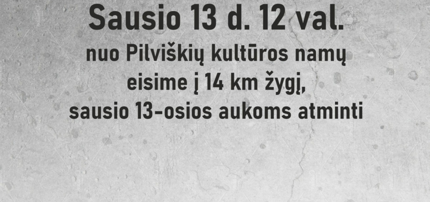 „Laisvės žygis“ Pilviškiuose