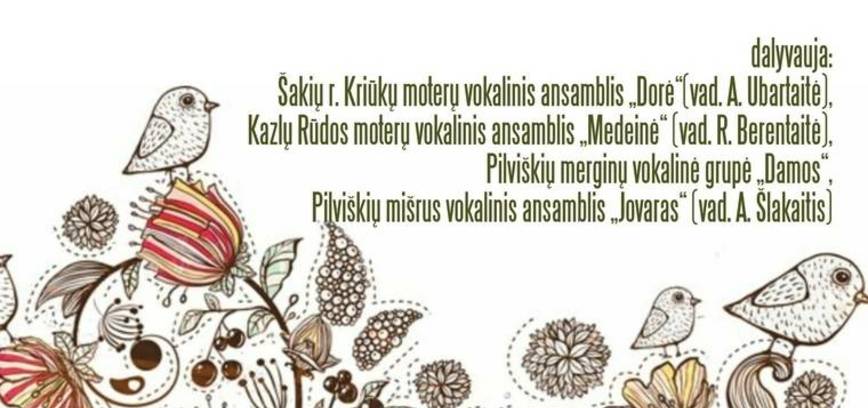 Vokalinių ansamblių šventė 