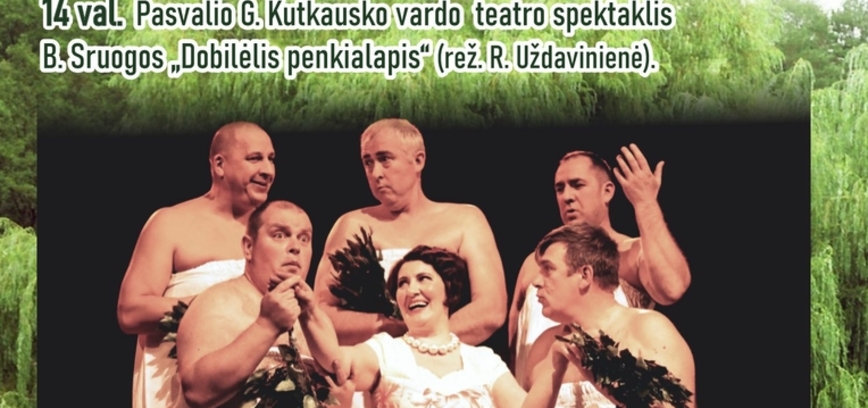 Po paupio gluosniais