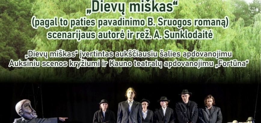 Po paupio gluosniais