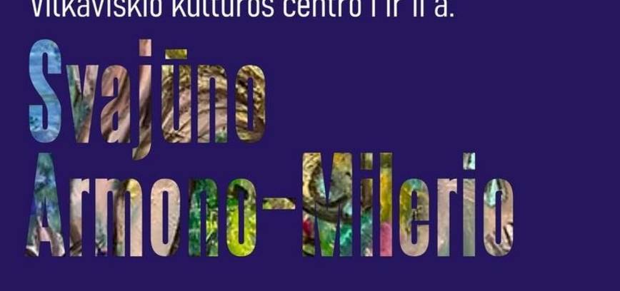 Tapybos darbų paroda „Tarp žiedų ir dangaus“