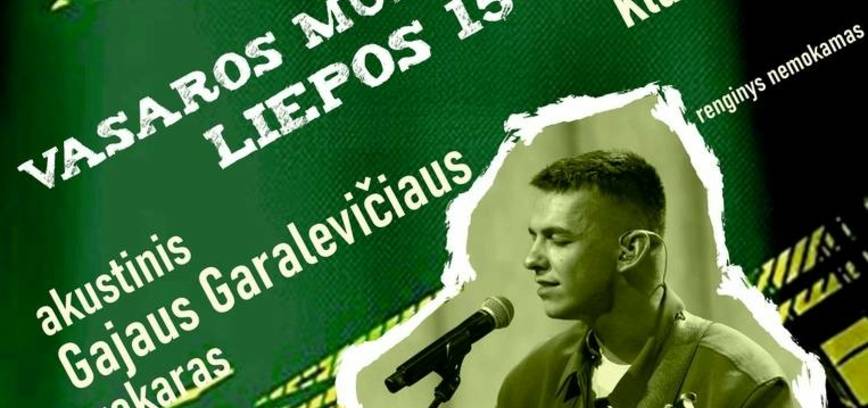 Vasaros muzikos parkas Klausučiuose