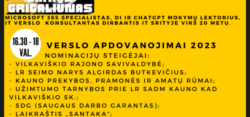 Vilkaviškio verslo forumas