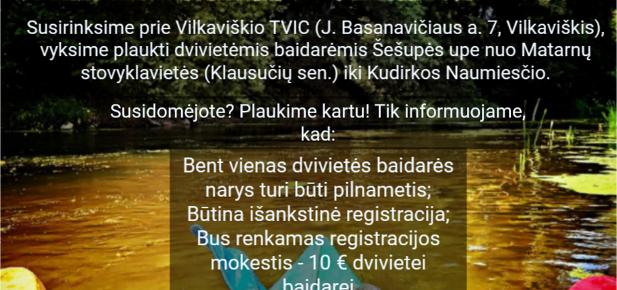 Plaukimas baidarėmis