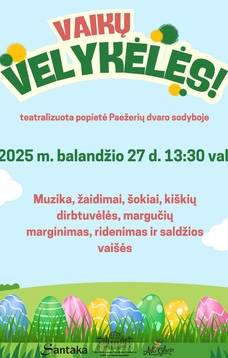 Vaikų velykėlės!