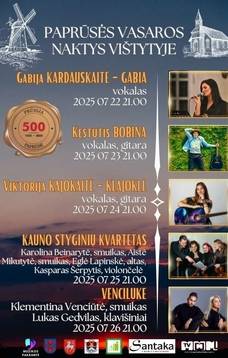 Paprūsės vasaros naktys Vištytyje