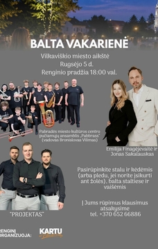 Balta vakarienė
