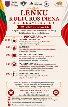 Lenkų kultūros diena Vilkaviškyje !