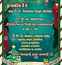 Eglutės įžiebimas Vilkaviškyje
