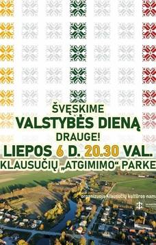Liepos 6-oji Klausučių „Atgimimo“ parke