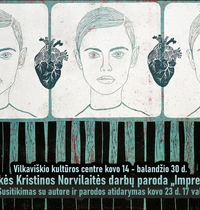 Exhibition of graphic artist K. Norvilaitė