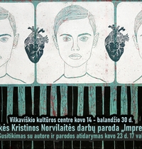 Wystawa grafika K. Norvilaitė