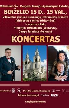 Vilkaviškio jaunimo pučiamųjų instrumentų orkestro koncertas