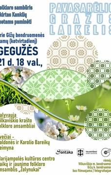 „Pavasarėlio gražus laikelis“