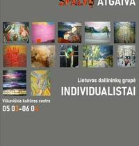 Tapybos paroda „Spalvų atgaiva“