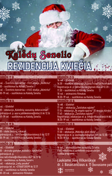 Kalėdų senelio rezidencija kviečia