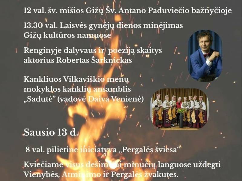 „Sausio 13-osios gyvybės laužas“